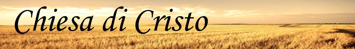 Sito Web della Chiesa di Cristo di Ferrara